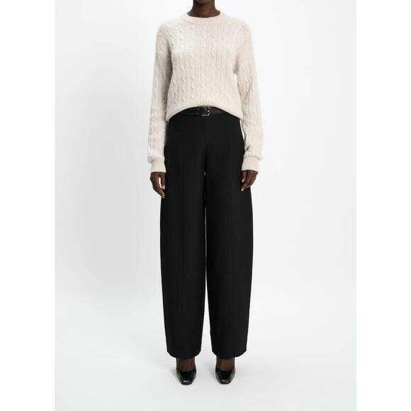 NEW ARCH4 CASHMERE clover mews sweater in chai silver sequins